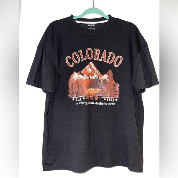 SHEIN Tops - Colorado travel tee 🐻